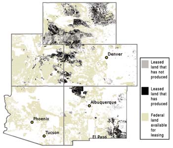 Western energy states