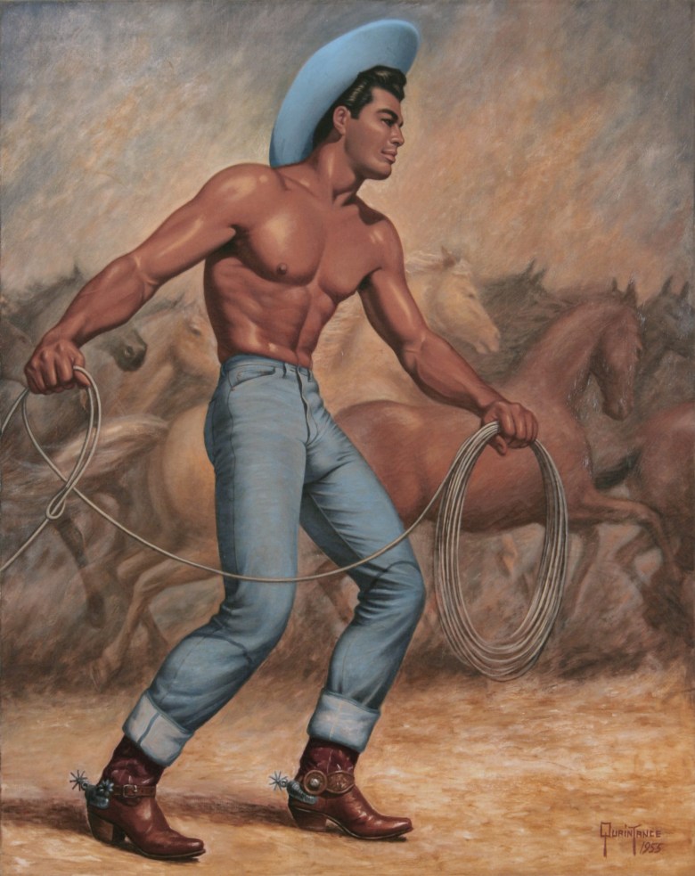 Red Dust, which portrays the artist’s lover, Edwardo. 