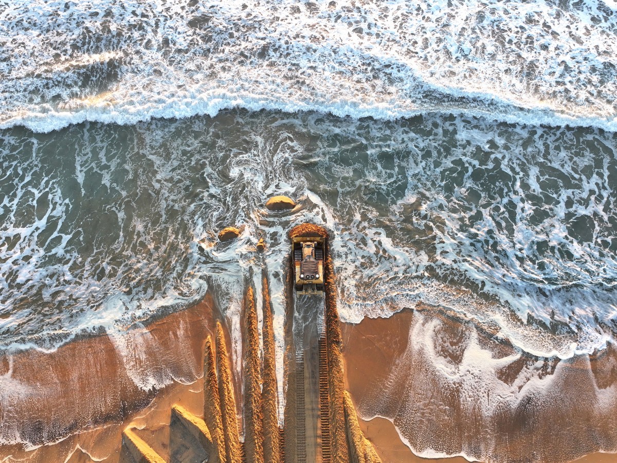 California Proposition 4 will continue to help fund projects related to climate change, including beach restoration projects like this one in San Clemente.