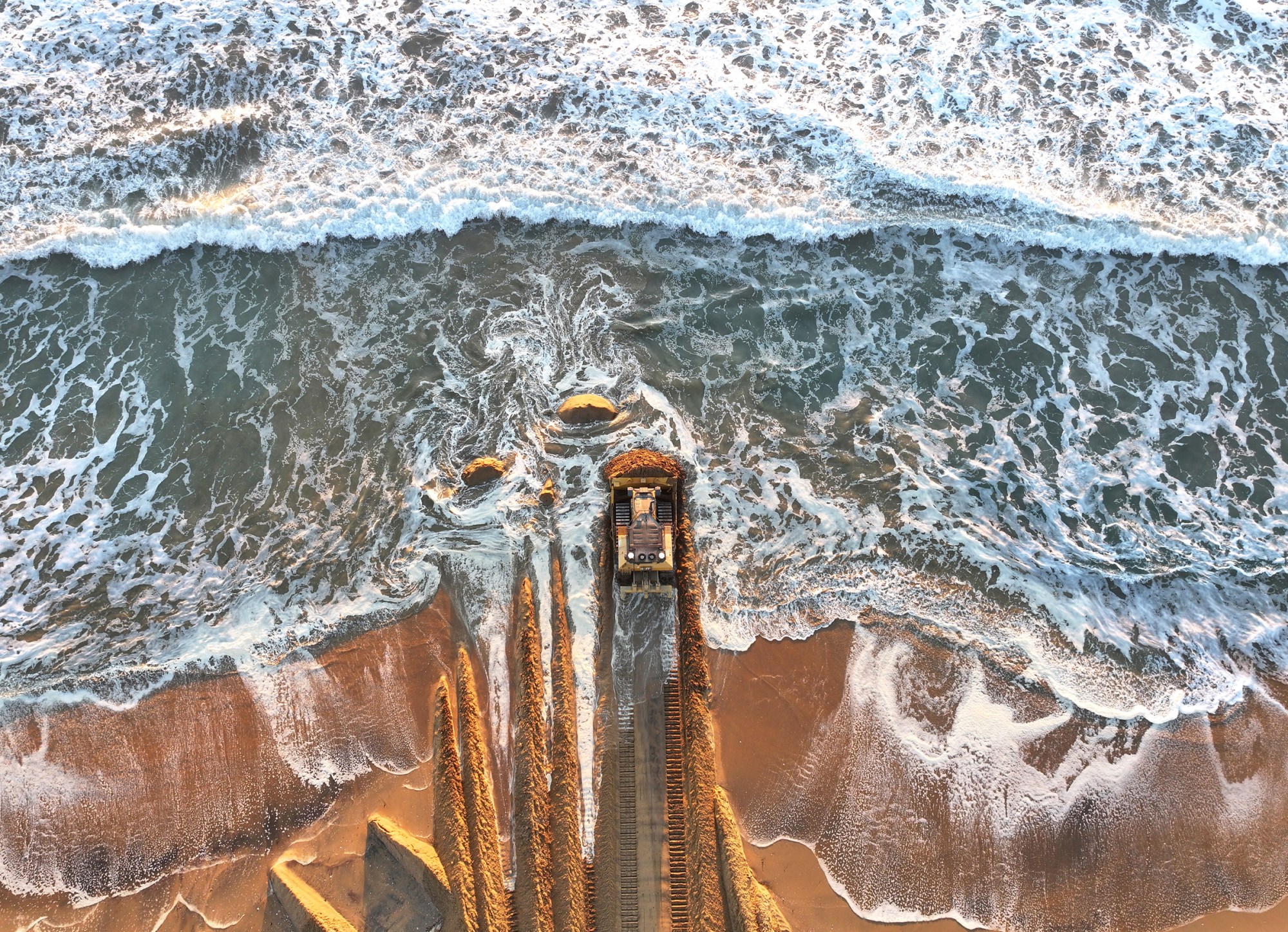 California Proposition 4 will continue to help fund projects related to climate change, including beach restoration projects like this one in San Clemente.