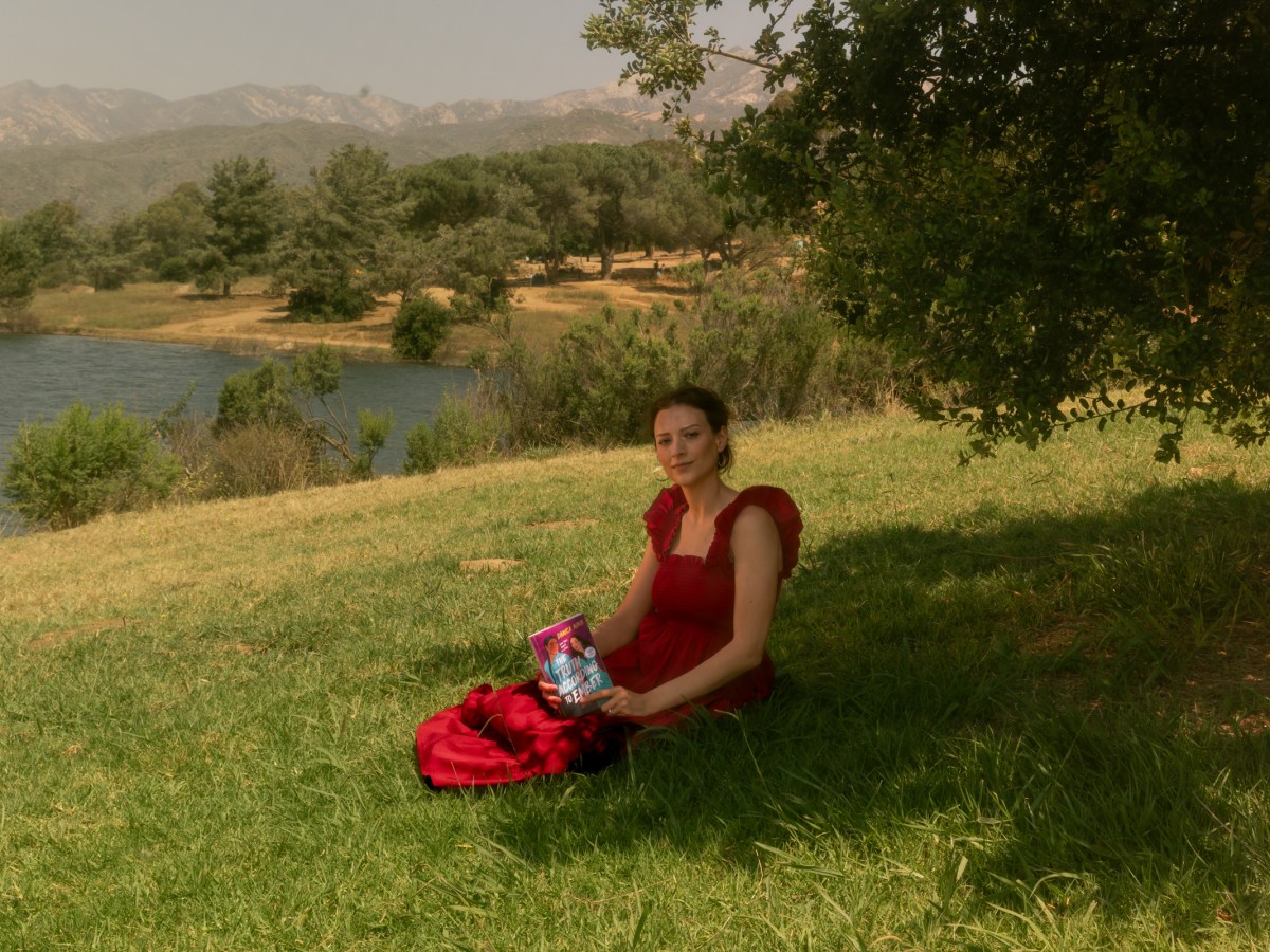 Danica Nava with her new book, "The Truth According to Ember."