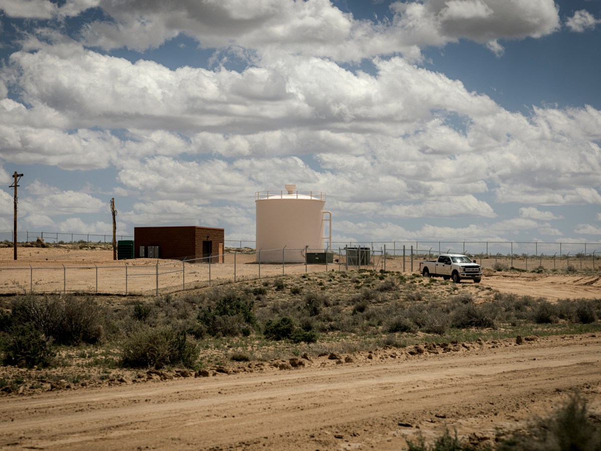 A well that’s part of the Hopi Arsenic Mitigation Project. Three-fourths of the Hopi citizens living on the reservation rely on well water tainted with high levels of arsenic, according to tribal leaders and studies conducted with the Environmental Protection Agency.