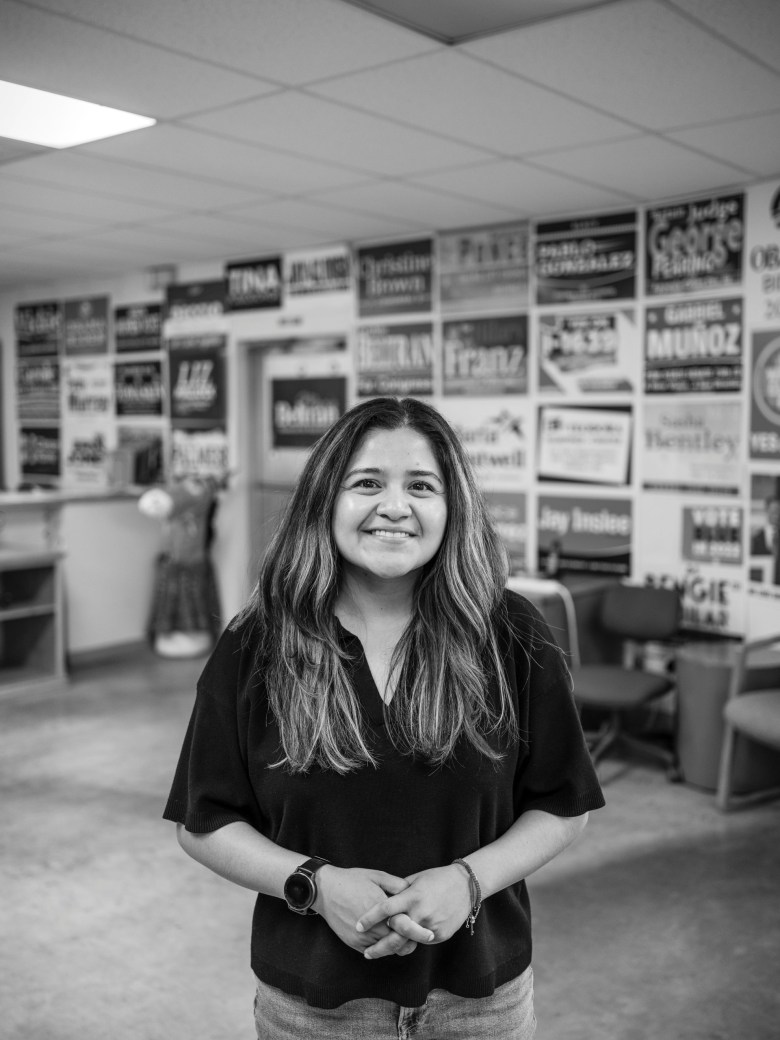 The daughter of Mexican immigrant farmworkers, Maria Beltran is one of several Latina candidates running for political office in the Yakima Valley’s local and state elections.