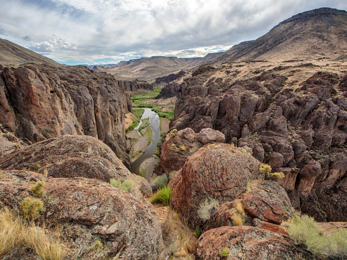 The Bruneau-Jarbidge-Owyhee Rivers Wilderness in the Owyhee Canyonlands.