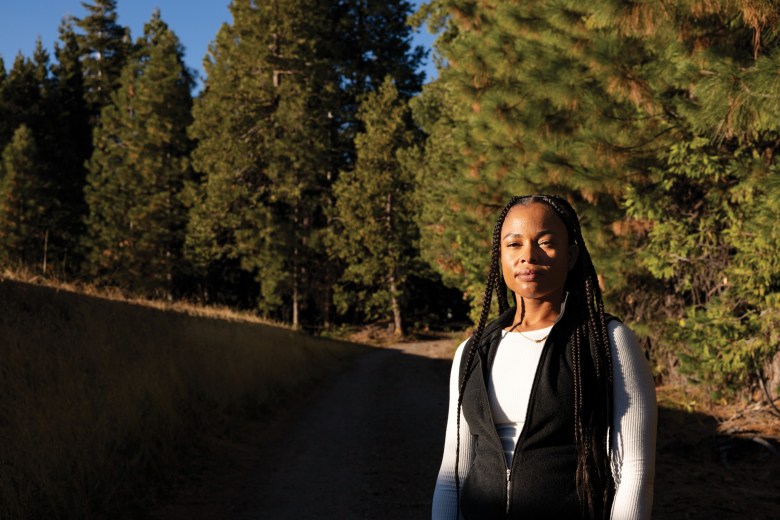 Jade Stevens, co-founder and board president of the 40 Acre Conservation League, California’s first Black-led land conservancy.