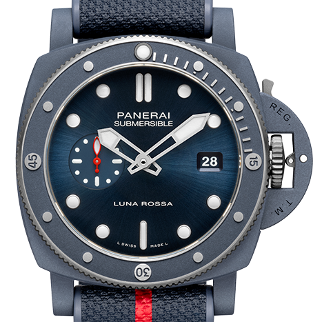 LUMINOR MARINA GOLDTECH™ SOLE BLU - 44MM