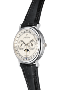 Patrimony Triple Date Moonphase White Gold Automatic