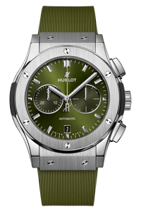 Classic Fusion Chronograph Titanium Green