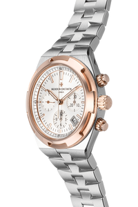 Overseas Rose Gold and Stainless Steel Automatic