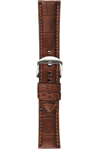 22 mm Chestnut Alligator Strap