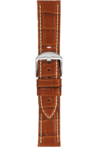 24 mm Tan Alligator Strap