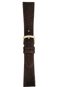 18 mm Brown Lizard Strap