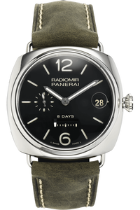 Radiomir 8 Days Stainless Steel Manual