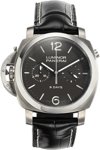 Luminor 1950 Chrono Monopulsante Left-Handed 8 Days Titanium Manual