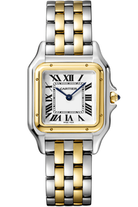 Panthère de Cartier, Yellow Gold & Steel, Medium