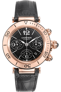 Pasha Seatimer Chronograph Rose Gold Automatic