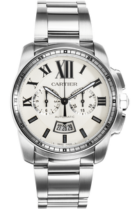 Calibre de Cartier Chronograph Stainless Steel Automatic