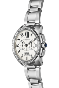 Calibre de Cartier Chronograph Stainless Steel Automatic