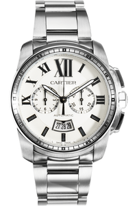 Calibre de Cartier Chronograph Stainless Steel Automatic