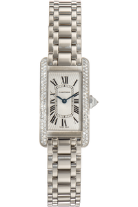 Tank Americaine White Gold Quartz